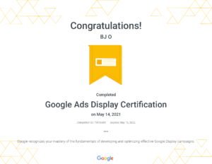 Google Ads Display Certification _ Google